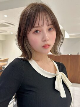 ジルブラン 横浜関内(JIL BLAN) ハイライト白髪染め白髪ぼかしショートボブレイヤー40代横浜関内