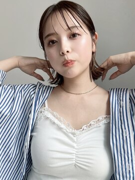 フォト イケブクロ(foto IKEBUKURO) ダークアッシュ似合わせカットミディアムレイヤーカット池袋