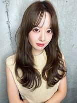 クーエフー(coo et fuu)&nbsp;シースルーバング透明感カラーレイヤーカットレイヤーロング