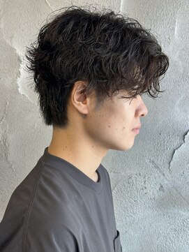 ニアウ 高崎店(Niau) シャドウパーマメンズパーマメンズマッシュ群馬高崎メンズ眉毛