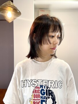 パープル(PURPLE) ボブ/レイヤーカット/姫カット