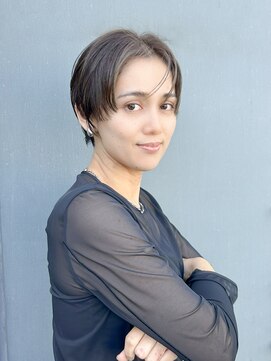 トニーアンドガイ 原宿店(TONI & GUY) デザインカラー ハンサムショート センターパート