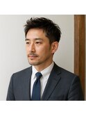 大人メンズビジネスショート　20代 30代 40代 50代 60代　学割