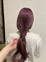 バディヘア ルーツ(BUDDY HAIR ROOTS) ブリーチ1回ピンクカラー