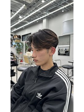 フェザーパーマ/スパイキーショート/ニュアンスパーマ/[大分駅]