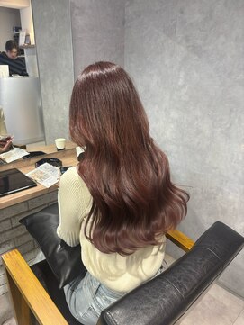 ピンクブラウンカラー！