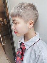 ミモザワークス(Mimosa Works) ミヤザキスタイル 20代30代40代 黒髪刈り上げハンサ ムショート