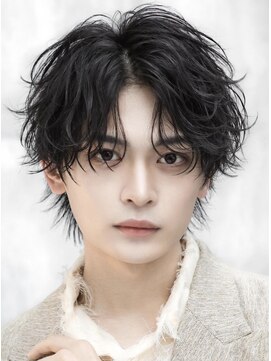 アストラ(ASTRA) MEN’S HAIR/波巻きツイストスパイラル/リバースセンターパート