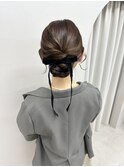 シニヨンスタイル