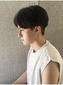 MEN’S HAIR/波巻きツイストスパイラル/リバースセンターパート