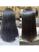 リリアン(Ririan)&nbsp;【橋本】酸性縮毛矯正+自社製品髪質改善トリートメント