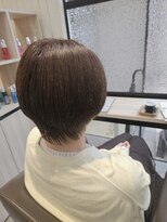 セッションパーゴ(SESSION PAGO)&nbsp;首元すっきり、大人の丸みショートボブ