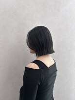 クム 横浜(qumu)&nbsp;【qumu MARIKO】切りっぱなし大人ボブ