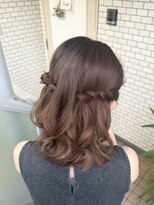 フェリーチェ(Felice)&nbsp;ハーフツイン ボブヘアセット ミックス巻き デートヘア