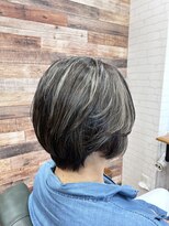 ミユル(MIYURU)&nbsp;白髪ボカシハイライト