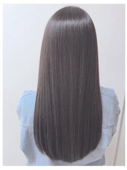 シュクルヘアー(Sucre Hair)の写真/担当スタイリストが薬剤塗布～アイロンまでトータルで丁寧に施術◎安心してお任せください◆半個室美容室