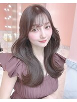 ルイ(LOUIS)&nbsp;【LOUIS】 韓国くびれヘア   ロイヤルミルクティー