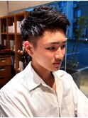 束感で魅せる!トレンドメンズショート/垢抜けメンズヘア/清潔感