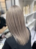 ラムシェール(LamChele) ホワイトグレージュ×ケアブリーチカラー