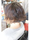 骨格補正カットのみで創りだすお洒落ボブ