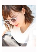 アンニュイ*ノームコア*セミウェット*耳かけ*伸ばしかけボブ