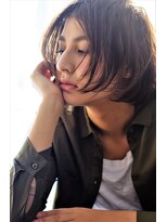 リマ(RIMA)&nbsp;【RIMA】外国人風☆マッシュなナチュラルボブにクラシカルさを