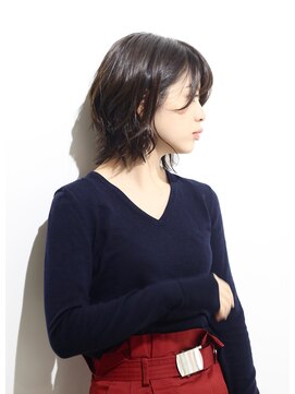 レンジシ オモテサンドウ(RENJISHI omotesando) RENJISHI 長めのショートボブ (青山 表参道)