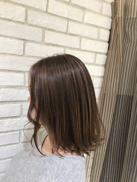 アッシュ 戸田公園店(Ash) キャラメルベージュハイライトカラー