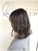 外ハネボブ ★ダブルカラー★シナモンベージュ★石川