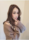 ゆるふわルーズな透明感スタイル