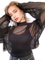 アルバム 銀座(ALBUM GINZA) ブロンドベージュレイヤー_クールショートピンクベージュ_37680