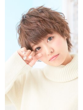 ノアエクレ 銀座(noah ecle) 【Noah銀座】ひし形シルエットエアリーショート