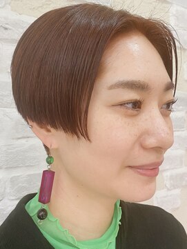 ラルマミット(lalma mit) 【似合わせカット】センターパートショート