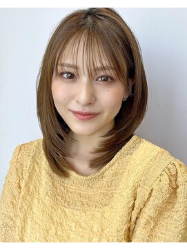 アフロート ルヴア(AFLOAT RUVUA) 30/40/50/60さらっとひし形レイヤーカットは【京佳】にお任せ★