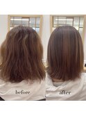 『髪質改善』ストレートエステ（縮毛矯正）（リタッチ可）