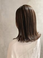 アイディール 心斎橋店(:ideal)&nbsp;20代30代40代☆大人ハイライト×外ハネスタイル