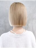 ブロンド切りっぱなしbob_チェリーブラウン_ba358981