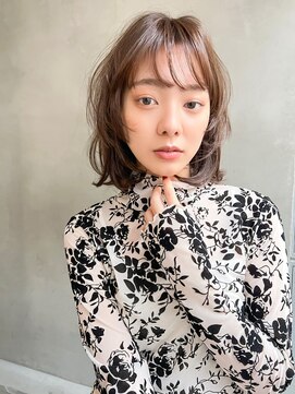 アルテ(ARTE) 【ARTE表参道/青山】モテ髪ミディアム×ブリーチなし透明感