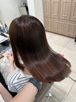 フォルテ 横浜店(FORTE) イメチェン、チェリーブラウン、フェミニン、ダークアッシュ