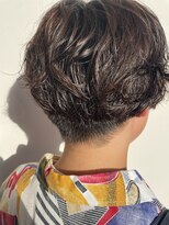 美容室 アイディー i-dee 刈り上げショートパーマ