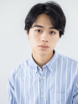 モッズヘアー メン 戸田公園店(mod's hair men) ビジカジOKな万能アッシュブラックショートスタイルb戸田公園