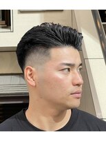 ビジネスショート　スキンフェード