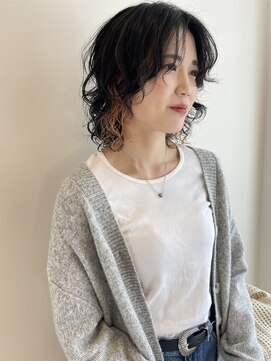 カシェ シモムラ(Cashe'e SHIMOMURA) ニュアンスパーマ