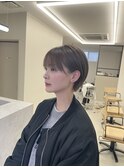 耳かけマッシュショート