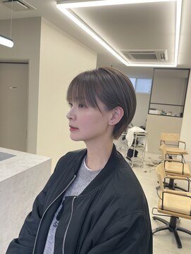 ドットサイン(.CYEN) 耳かけマッシュショート