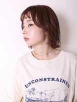 ヨファ ヘアー 芦屋店(YOFA hair) 似合わせカット美髪切りっぱなしボブピンクブラウン0404