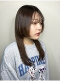 ロングウルフカットネオウルフカット顔まわりレイヤーカット