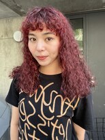 ナループロアオハナ(Nalu pu loa ohana) ハードパーマ/スパイラルパーマ/海外風/外国人風/赤毛/原宿/あか