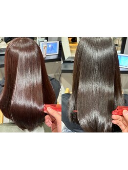 【池袋駅徒歩3分】こだわり抜いたトリートメントから最適な1つをご提案♪憧れの艶髪へ髪質改善◎