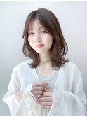 チェリーブラウン/ミニウルフ/デジタルパーマ[世田谷］